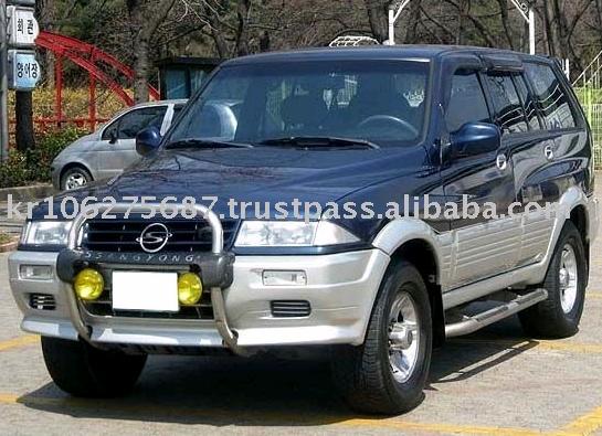 Used SUV -MUSSO Ssangyong  Made in Korea